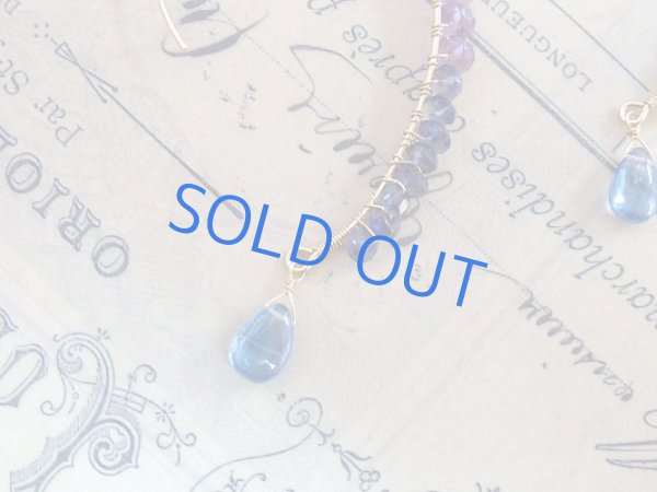 画像3: 【14kgf】カラフルなワイヤーリーフピアス (3)