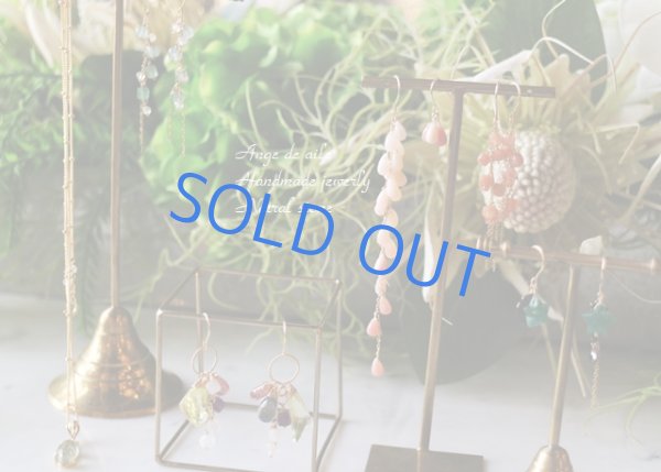 画像3: 【14ｋｇｆ】ピンクオパールのグラデーションピアス/イヤリング (3)