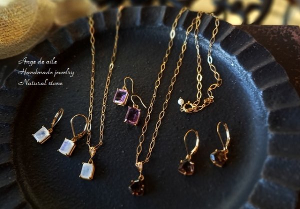 画像3: 【14kgf】*Divers  アメジスト ピアス/イヤリング (3)