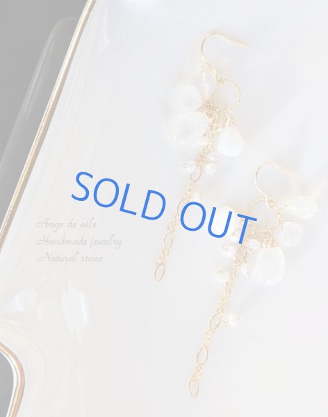 画像3: 【14ｋｇｆ】*Ange  ムーンストーンピアス  /イヤリング (3)