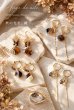 画像3: バンデットアゲート グラデーションフープ＆チャーム ピアス／イヤリング (3)